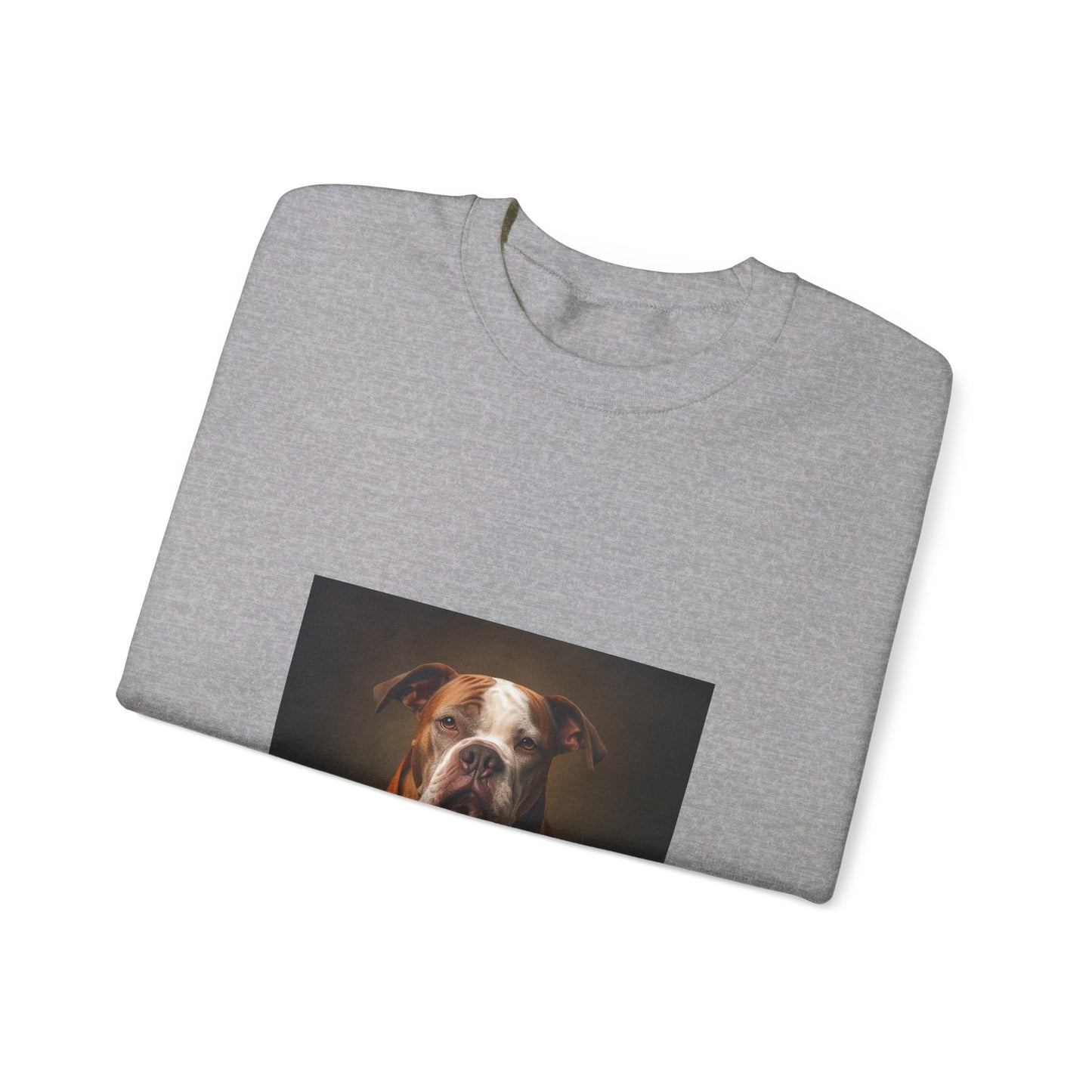 Bulldog - Monk - Pet Portrait Unisex Crewneck Sweatshirt