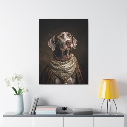 GSP - Roman Emperor - Pet Portrait Canvas