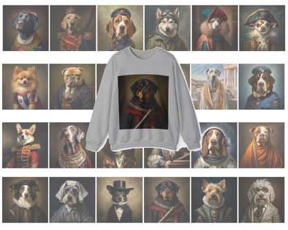 Custom Historical Pet Portrait Sweatshirt